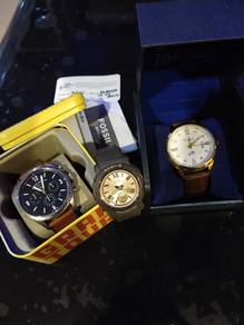 Combo watch (FOSSIL, BABY-G,POLO)