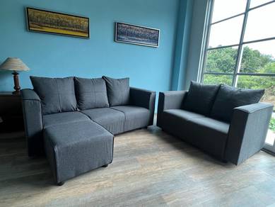Sofa 2+3 Seaters FREE Stool M733
