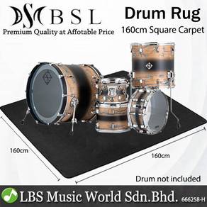 BSL Drum Carpet 160cm X 160cm Square Rug For Acous
