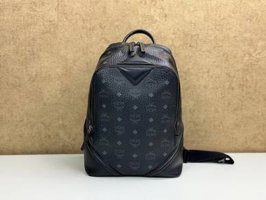 [SALES] MCM MMK5APK05BK001 Duke Visetos Backpack