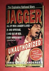 ROLLING STONES JAGGER UNAUTHORIZED BOOK Buku