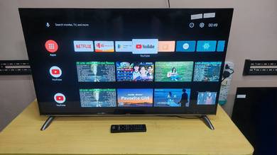 smart android 4k phlilpps 50inch