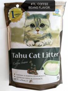 Kawan Cat Tofu Tahu Litter 7L Pasir Kucing Coffee