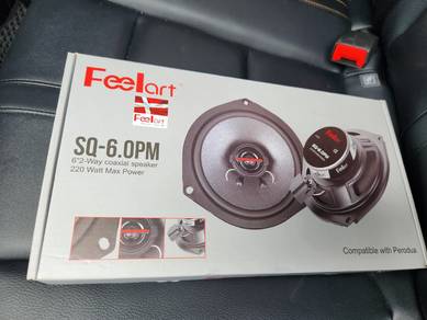 feelart 6.2way coaxial speaker for perodua