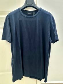DKNY Men's Dark Blue T-Shirt