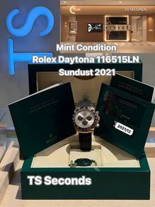 Rolex Daytona 116515LN Everose Gold Oysterflex