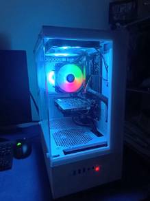 White RGB Gaming PC