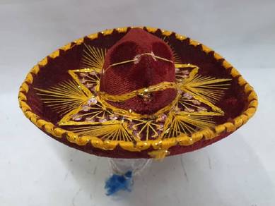 mini mariachi charro hats sombreros party decorati