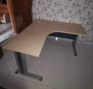 Wooden L Shape - Home office table