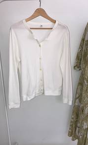 White Cardigan Ladies