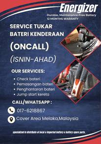 Tukar Bateri Kenderaan