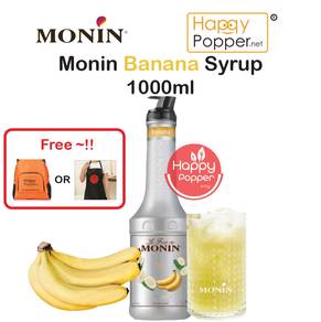 Monin Fruit Mix Syrup Banana 1 Liter