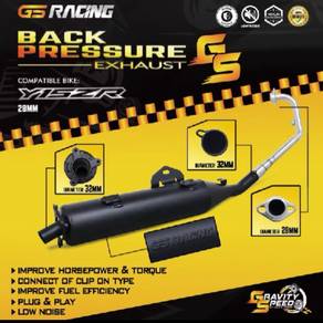 GS Racing exhaust back pressure 