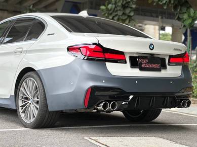 Bmw G30 M5 F90 Rear Diffuser Glossy Blk Bodykit