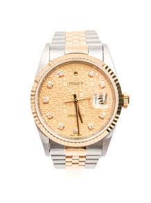 Rolex Datejust 36 Champagne Computer Diamond 16233