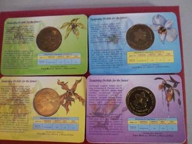 17th World Orchid Conference Medallion Coin 2002