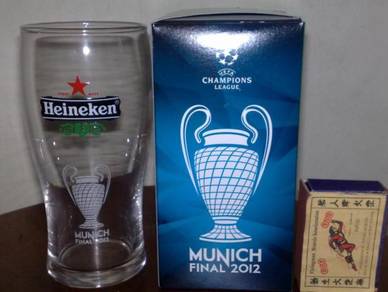 Cawan heineken Munich 2012 glass cup