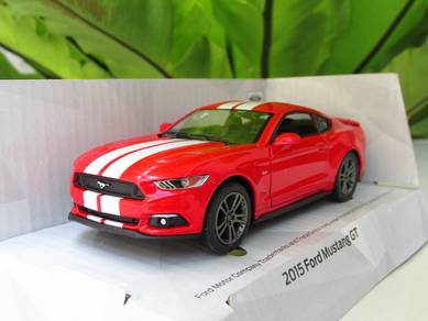 Kinsmart (12cm) 2015 Ford Mustang GT 5.0 Red Car