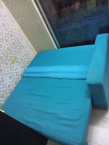 Blue sofa
