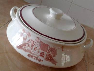 Mangkuk vintage nikko national tureen bowl