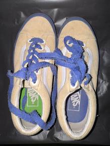Vans Suede BeigeBlue Midsole