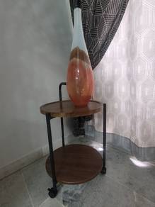wooden side table