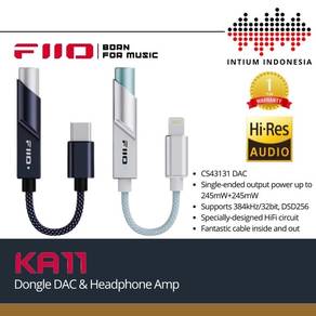 FiiO KA11 KA-11/ KA 11 Portable DAC & Headphone Am