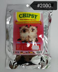 Chipsy Cat Milk 200gram Susu Tepung Kucing Powder