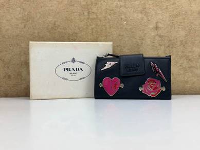 Prada 1ML005 Saffiano Leather Medium Wallet