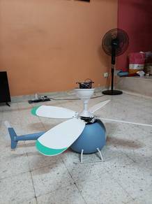 Helicopter Ceiling Fan with Light