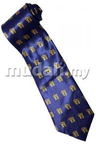 Chinese Calligraphy Good Luck Fortune BLU Neck Tie