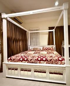 Super King Bedframe + Slumberland Mattress