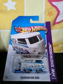 Hotwheels Volkswagen Kool Kombi Samba T1 White