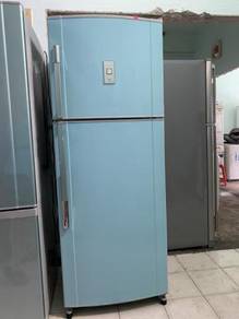 Baby blue Peti Sejuk Ais fridge Refrigerator Sharp
