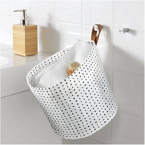 [Clearance] Storage basket black & white