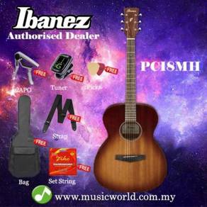 Ibanez pc18mh-mhs mahogany sunburst grand concert
