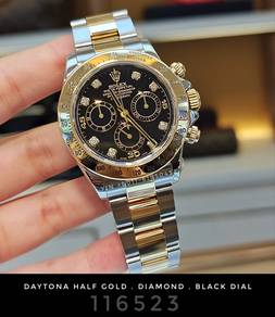 Rolex Cosmograph Daytona 116523 Half Gold