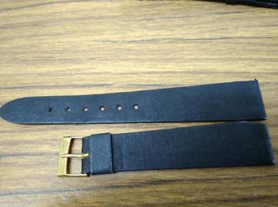 Vintage rotary swiss made leather strap
