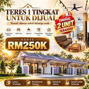 1-storey Terraced House in Bandar Sri Sendayan,NSN