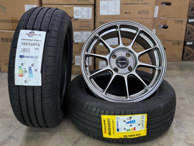 Sport Rim Baru 15 WedsSport TC105X Hyper Black Sia