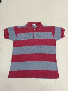 Vintage CHEMISE LACOSTE Collar Ringer Shirt