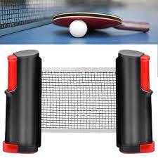 Portable Retractable Table Tennis Net & Post