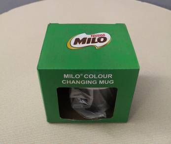 Milo colour changing mug