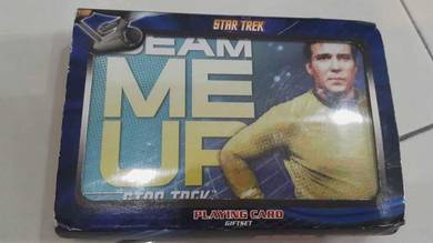 Original Star trek playing cards gift set souvenir