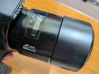 A Mount Lens Minolta 100mm