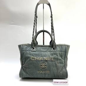 Preloved Chanel 23S Small Denim Deauville Medium