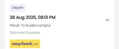 Tiket bas Taiping - Hentian Duta