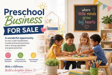 Franchised Kindergarten & Tutorial Centre for Sale