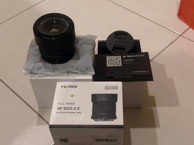 Viltrox AF 50/2.0 Z-Mount Full Frame Lens Nikon