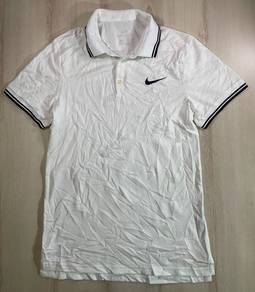 Nike White Collar Tee #CX2 Used